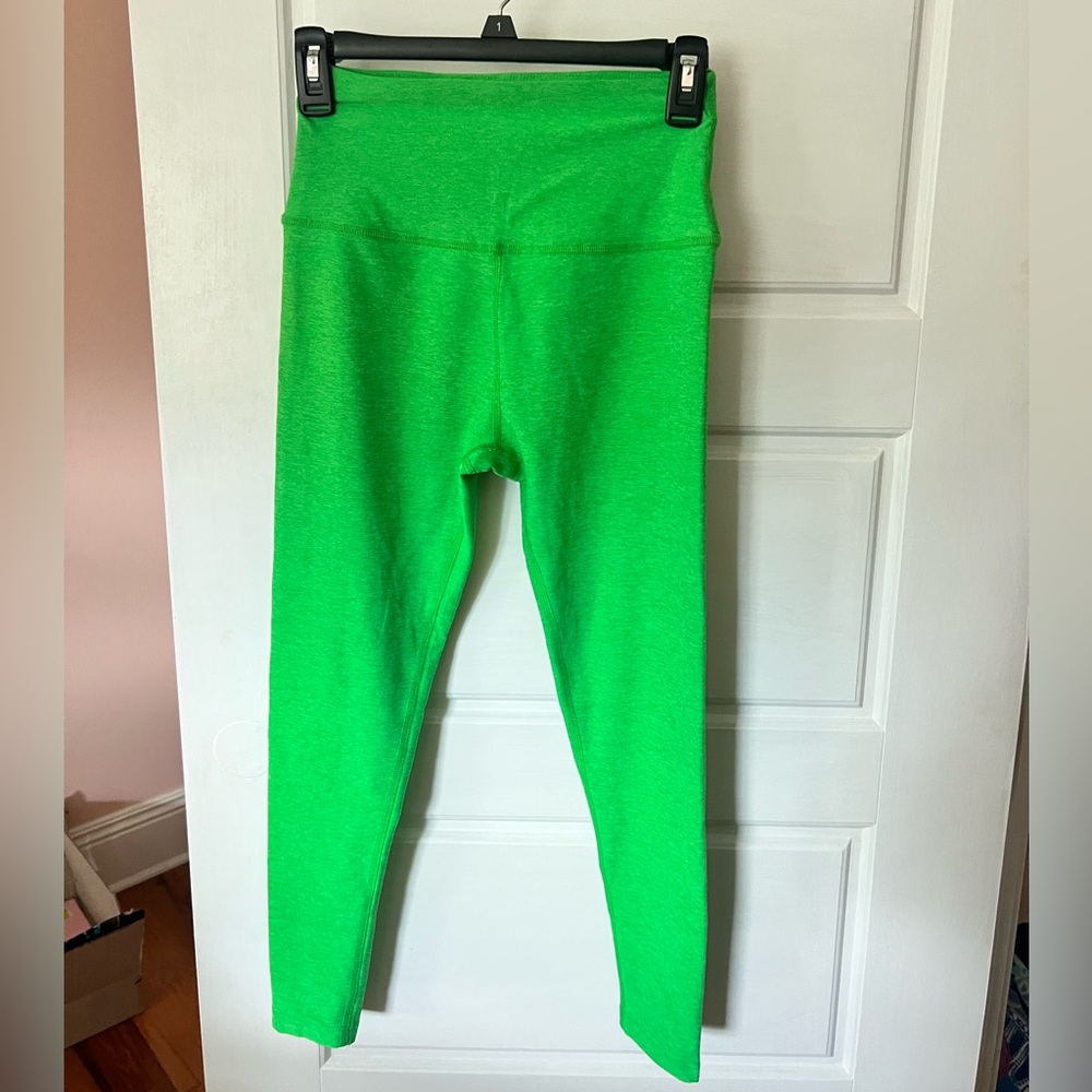 Beyond Yoga Spacedye Green Leggings